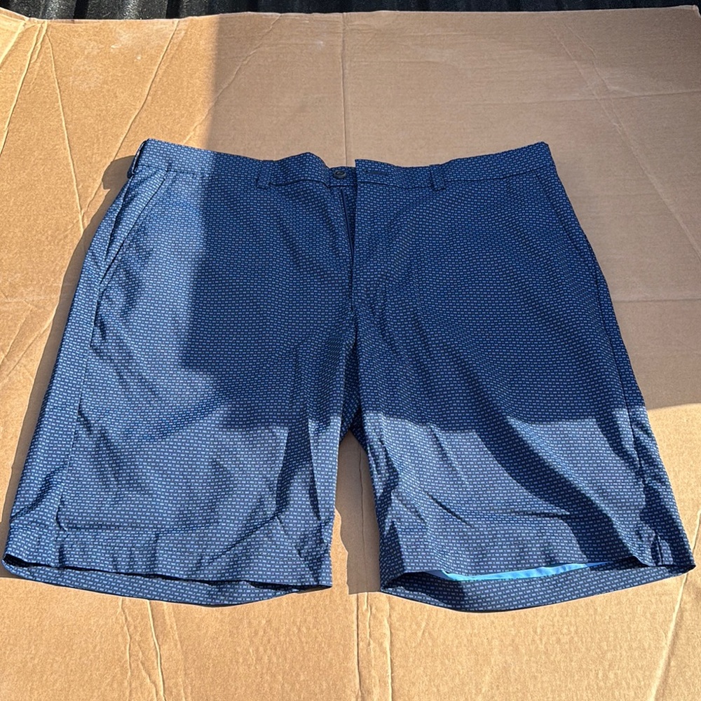 PGA Tour Blue Patterned Men's Shorts
